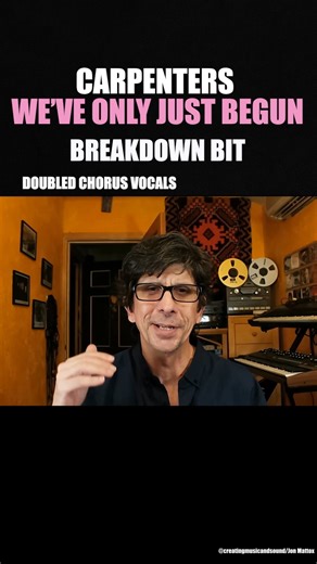 The vocal production on this track is next-level. Karen Carpenter’s tone, phrasing, and pitch control were so precise that her doubled lead sounds like a single perfect take. For the harmonies, Karen and Richard recorded three passes together — six voices total — creating that lush, unmistakable Carpenter sound. Released 1970 Karen Carpenter - vocals Richard Carpenter - vocals, keys Joe Osborn – bass Hal Blaine – drums Doug Strawn – clarinet Bob Messenger - woodwinds Jim Horn - woodwinds Uncredi