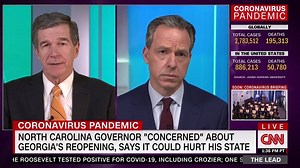 133K views · 4.3K reactions | “We’re not going to risk the health of our people or our hospital system by opening too early.” Gov. Cooper spoke with Jake Tapper about North Carolina’s response to COVID-19. | Governor Josh Stein | Facebook