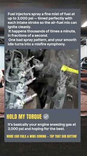 Fuel Injector Spray in Slow Motion | How Precise Your Engine Really Is