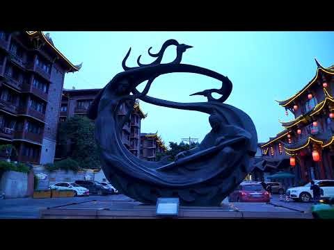 中国四川省成都市琴台路、宽窄巷子Qintai Road, Kuanzhai Alley, Chengdu City, Sichuan Province, China