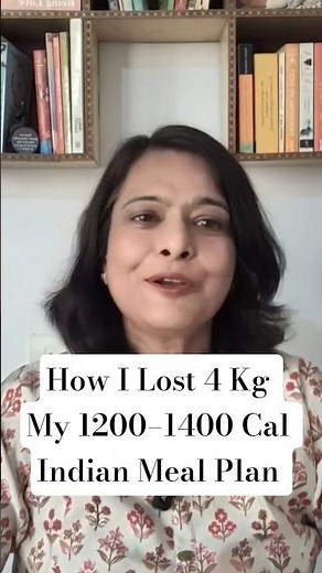 🎯How I Lost 4 Kg | My 1200–1400 Cal Indian Meal Plan (What I Eat in a Day)