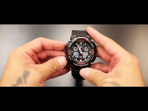 HOW TO set your time on a G-Shock watch