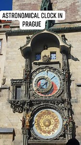 1.8K views · 82 reactions | The famous Astronomical clock in Prague, Czech Republic , The touristic place朗 #fbreels #facebookreels #fypシ #astronomicalclock #prague | Emz Ebarsabal Vlog | Facebook