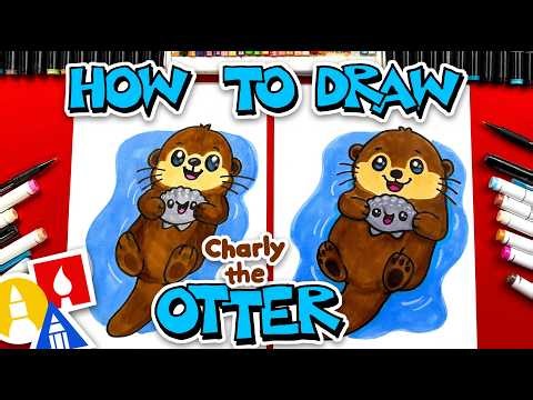 How To Draw Charly The Floating Otter