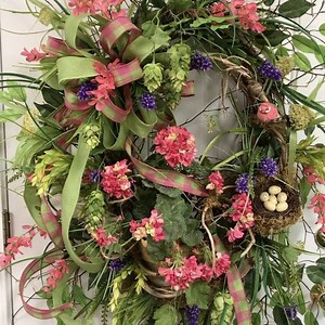 1.9K views · 97 reactions | Join me in Ladybug Wreaths! Learn how to design unique, one-of-a-kind wreaths with my eBooks, published books and instructional videos!! ❤️ | Ladybug Wreaths | Facebook