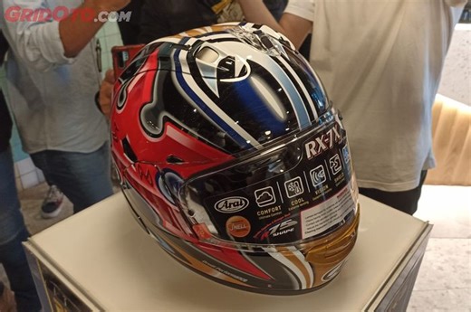 Bukan Cuma Motif Keren, Ini Alasan Helm Arai Jadi Buruan Bikers Indonesia - Gridoto