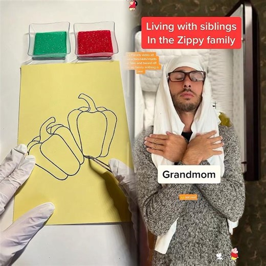 Living with siblings Nothing will stop grandmom #parody #skit #siblin #Siblings #sibling #memes