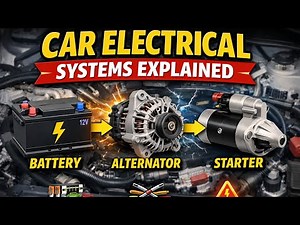 Car Electrical Systems Explained | How Batteries, Alternators & Wiring Basics