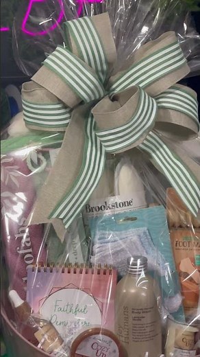 DIY Spa Sympathy Gift Basket