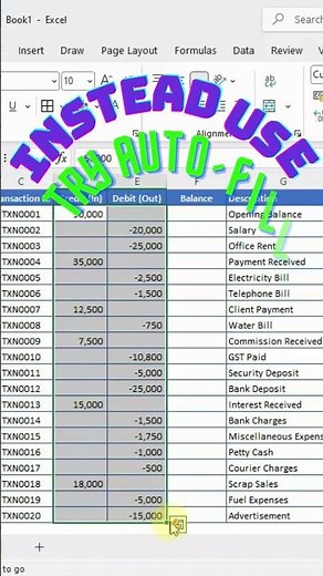 Running Total in Excel – Super Easy Formula Trick!