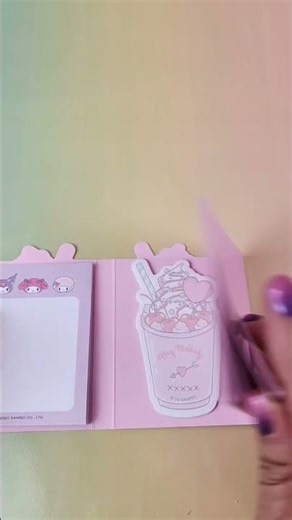 kawaii notepad cute stationery sticky notes