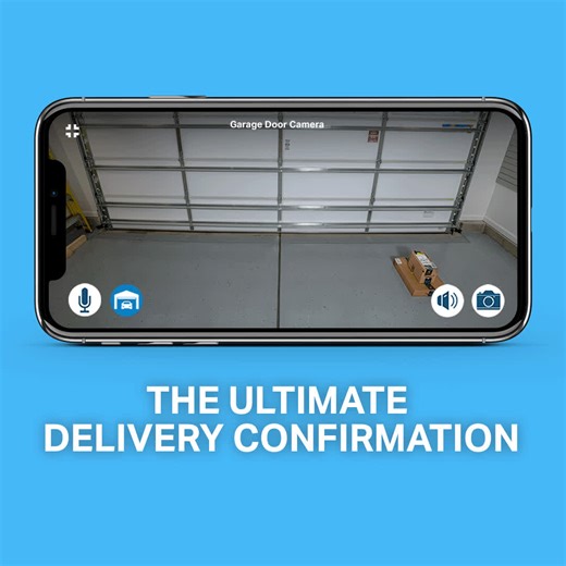 Have a garage camera? With Amazon Key In-Garage Delivery, you can choose to watch your deliveries live or recorded with a video subscription in the myQ app. It's the ultimate peace of mind. Learn more at https://bit.ly/3PSlvkf #InGarageDelivery | LiftMaster