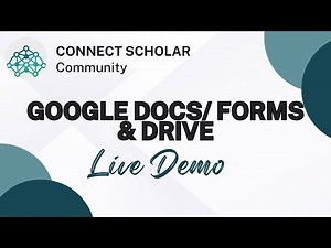 Learning Google Forms & Google Drive | Step-by-Step Live Tutorial