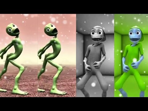 Dancing Aliens in Colorful Worlds!