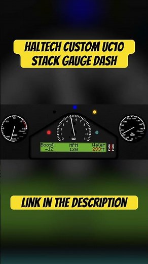 Custom Stack Gauge Uc10 #haltech dash #evo #mitsubishi #race #pri #stack #greddy