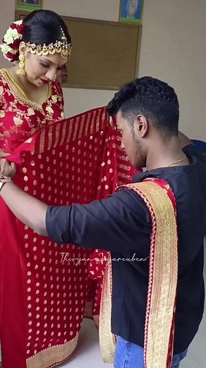 Traditional Red Saree Draping Tutorial | Qala Movie Inspired | Sabyasachi