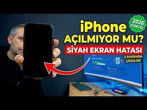 iPhone Won't Turn On? Black Screen Error Solved in 3 Minutes! 2026