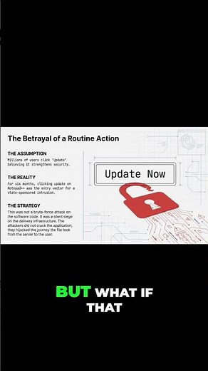 This Software Update Was Actually a Trojan Horse #shorts #security