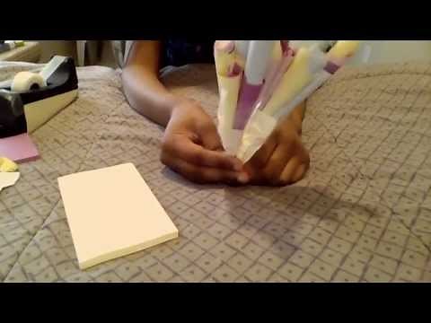 Bouquet of Flowers! Fun things to make with sticky notes!