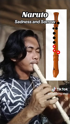Naruto Sadness and Sorrow Flute Chords