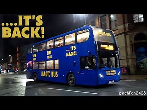 Magic Bus Classic Livery Makes a Manchester Comeback!