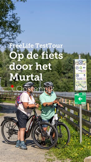 Gas op die lolly 🚴💨 Vakantieregio Murtal ligt in het zuidwesten van Steiermark en is ideaal voor fietsliefhebbers vanwege het relatief vlakke landschap. Onderweg kijk je voortdurend uit op de bergen, fiets je door de natuur en stop je in gezellige dorpjes en steden zoals Judenburg! 🇦🇹 | ACSI FreeLife magazine