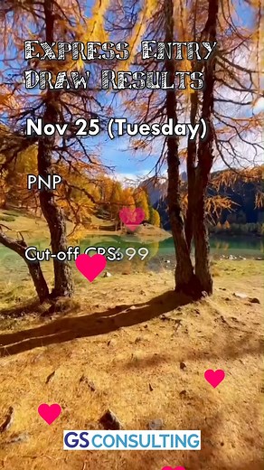 The latest round of invitations targeted Provincial Nominee Program (PNP) candidates. 📌 Draw Results • Category: PNP • Cut-off Score: 699 • Number of ITAs Issued: 777 📈 What This Means Candidates invited in this round will fall under Canada’s 2026 Permanent Residence plan. Since the government has announced that economic immigration will be a major focus starting in 2026, we expect Express Entry and PNP draws to become more active and consistent moving forward. Additionally, PNP allocations ar