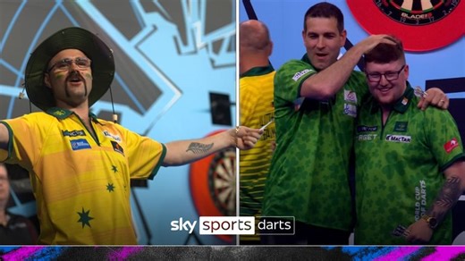 World Cup of Darts: Republic of Ireland, Northern Ireland open Group Stage with wins, Australia avoid upset