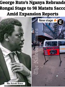 Rongai Terminus Rebranded to 98 Matatu Sacco in Nairobi CBD