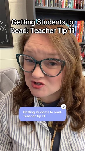 Getting Students to Read: Teacher Tip 11📚 Introduce new books to your class as you add them to your library. Make a big deal! Get excited and let students see your excitement. Give a synopsis of each book and place them on display. #teachertok #teachertips #newbook #readinglist #tbr