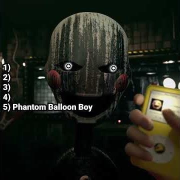 Ranking FNaF 3 Animatronics Become Friends