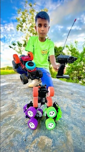 Remote Control Monster Truck Rock Crawler Off Roading!