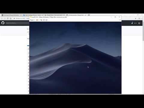How to get Mac OS X Mojave on PC [using VMWare]