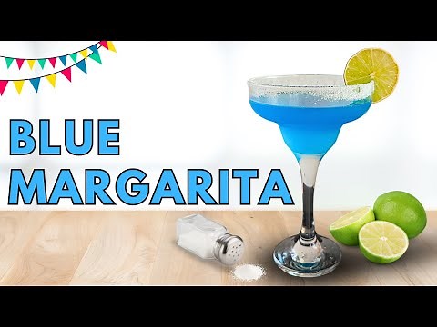 Blue Margarita - Easy Tequila, Blue Curacao & Lime Cocktail