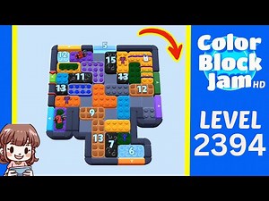 Color Block Jam Level 1484 (2394) Solution Walkthrough