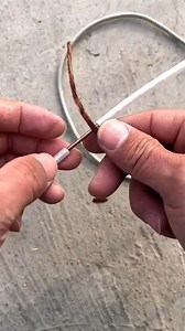 1.4M views · 7.3K reactions | How to connect stranded wire to solid wire properly. | The Simple DIY | Facebook
