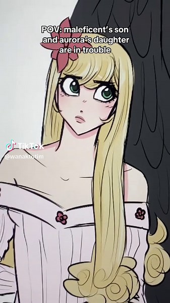 Maleficent's Son and Aurora's Daughter in Trouble