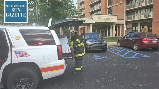 19K views · 127 reactions | Williamsport firefighters were dispatched to the William Hepburn Apartments when a fire erupted on the balcony of a seventh-floor apartment about 5:40 p.m. Wednesday. No one was injured and only one tenant was displaced by the fire, which took about 20 minutes to bring under control. PHILIP HOLMES/Sun-Gazette | Williamsport Sun-Gazette | Facebook