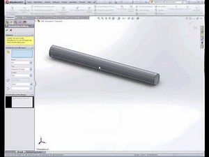 SolidWorks Gewinde erstellen/ creating a thread