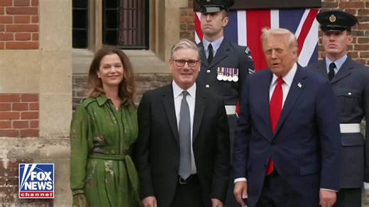 NOW: President Trump arrives at Chequers Estate to meet with UK Prime Minister Keir Starmer. | Fox News
