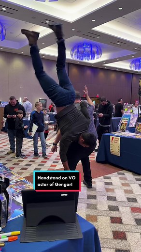Handstand on Gengar's Voice at Conventions