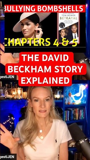 Meghan and Harry vs David and Victoria Beckham Tom Bower Betrayal