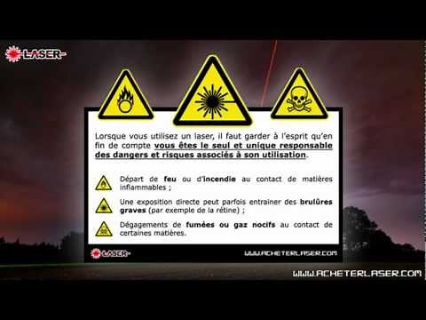 TOUT SAVOIR SUR LES LASERS : DANGERS ET CONSIGNES DE SECURITE