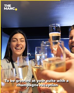 AO Arena’s Prime Suites are about to level up your next gig with the ultimate VIP treatment, complete with champers, buffet, and the best seats in the house. 🤩 | The Manc