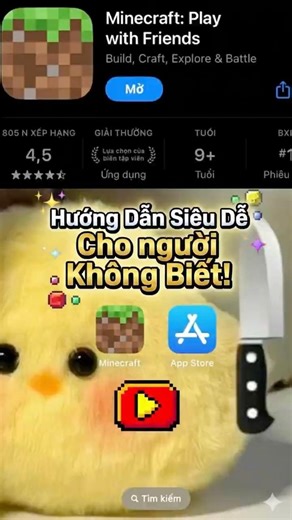 🥰 Tải Minecraft ios 26.13 AppStore Đơn Giản Nè #minecraft #appstore #ios #shorts
