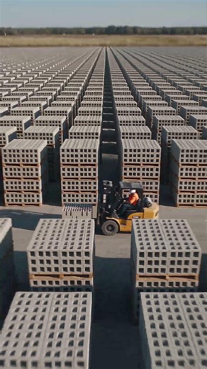 How Concrete Blocks Are Actually Made 🧱