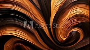 abstract patterns that resemble wood with warm colors such as dark brown, light brown, and touches of black.