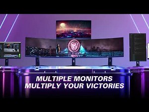 Multiple Monitors, Multiply Your Victories | Gaming Monitor | MSI