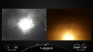 9.7K views · 182 reactions | Falcon 9 lands on the A Shortfall of Gravitas droneship, completing our 25th launch and landing of the year | SpaceX | Facebook