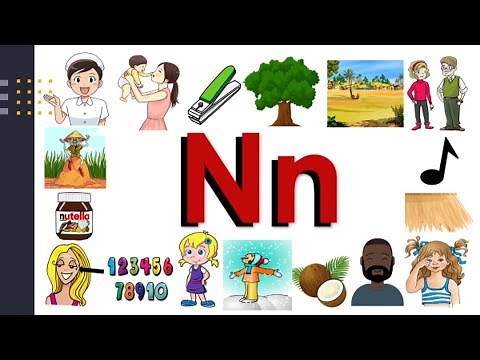 LETRANG N - MGA SALITANG NAGSISIMULA SA LETRANG Nn / TUNOG NG ALPABETONG FILIPINO